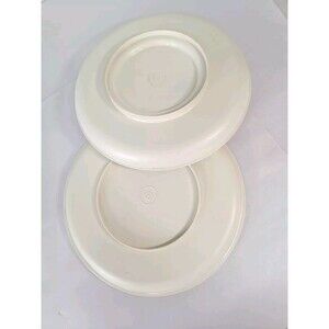 2 Vintage USA Tupperware Serve It All Replacement Serving Plates 1531-4 & 1532-3